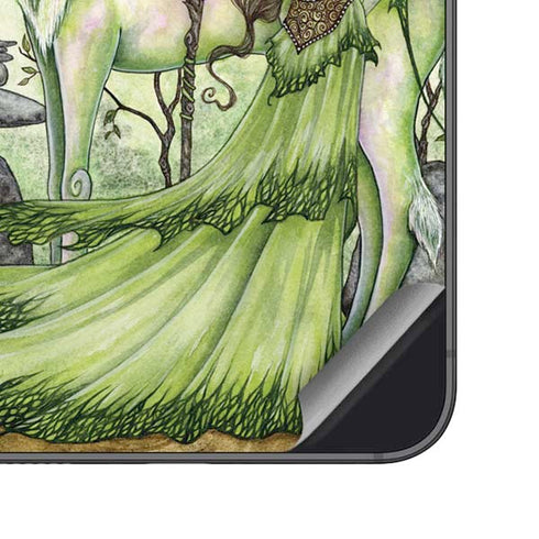 Guardian Fairy and Stag by Amy Brown Galaxy S25 Skin